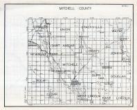 Mitchell County Map, Iowa State Atlas 1930c